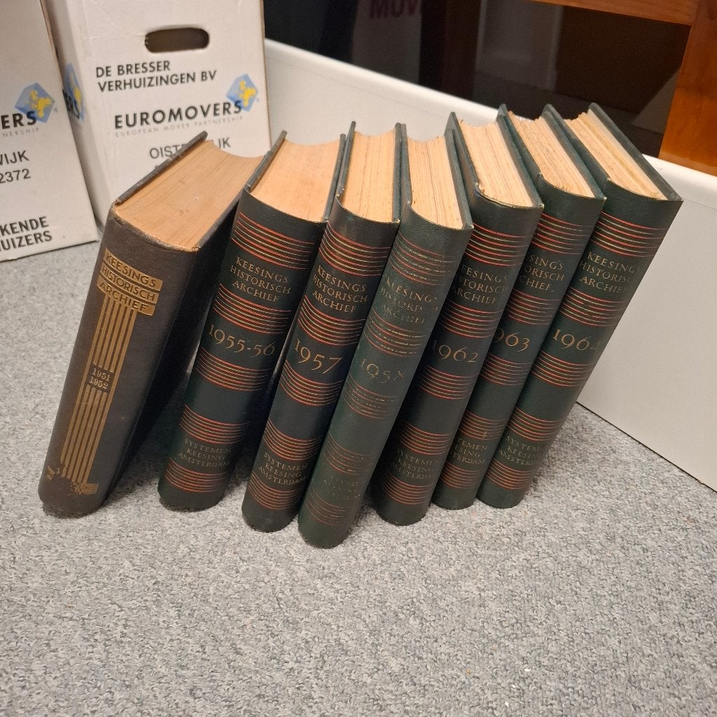 Keesings Historisch Archief bieden v.a. €10,-, Ophalen, 20e eeuw of later, Gelezen, Keesings