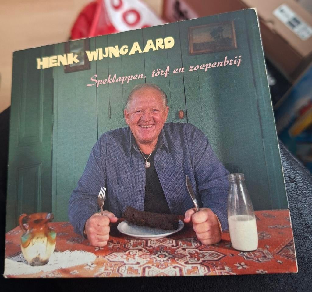 Henk wijngaard speklappen torf en zoepenbrij cd, Ophalen of Verzenden, Zo goed als nieuw, Levenslied of Smartlap