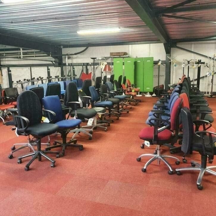 professionele bureaustoelen bureaustoel kantoorstoel, Huis en Inrichting, Bureaus, Ophalen, Gebruikt