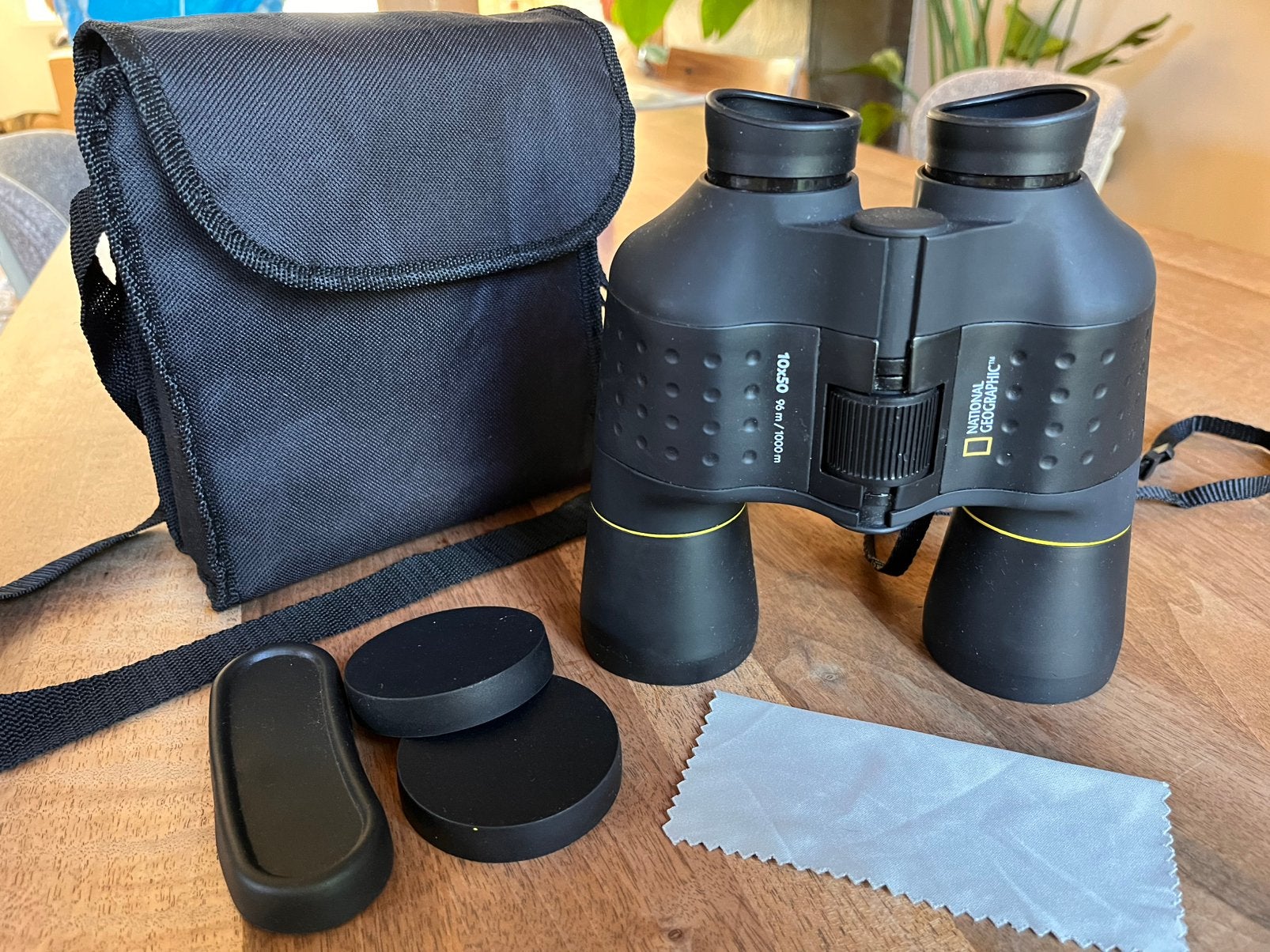 National Geographic Verrekijker - 10x50 Porro, Audio, Tv en Foto, Optische apparatuur | Verrekijkers, Ophalen of Verzenden, Zo goed als nieuw