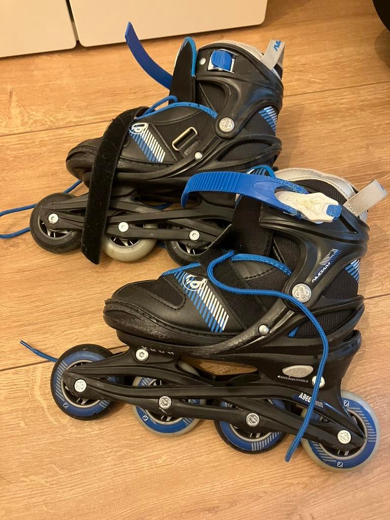 Nijdam Skeelers verstelbaar maat 33-36 (met bescherming), Sport en Fitness, Skeelers, Overige merken, Kinderen, Ophalen of Verzenden