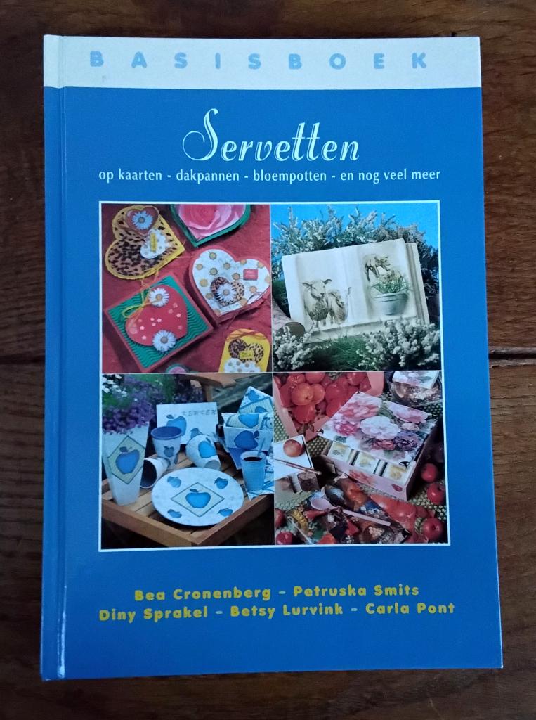 Servetten - op kaarten - dakpannen - bloempotten - en nog ve, Ophalen of Verzenden, Zo goed als nieuw, Overige onderwerpen