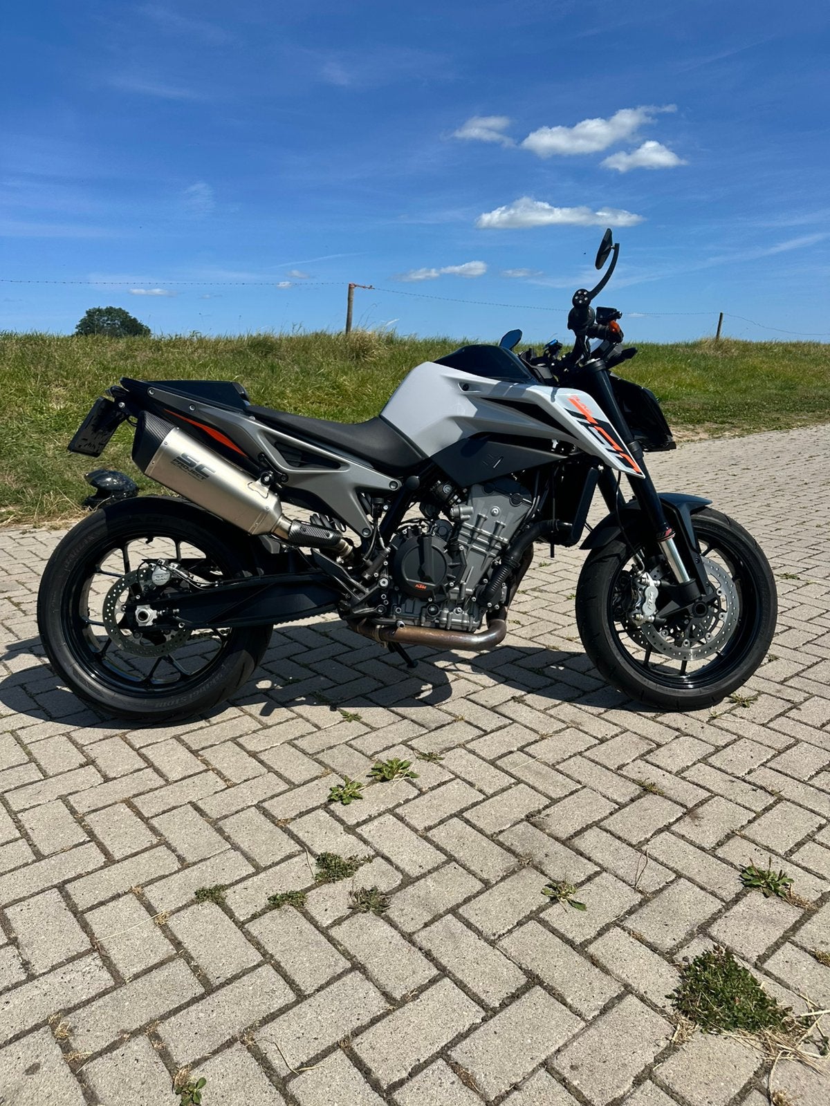 KTM 790 Duke L 2023 | A2 | 11.638 km | SC-Project, Motoren, Sportuitlaat, 2 cilinders, Nieuw, Particulier