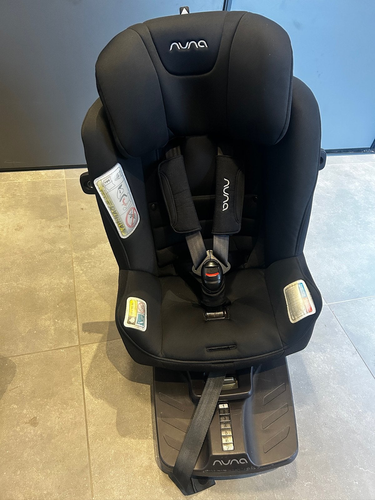 Nuna prym autostoel, Kinderen en Baby's, Verstelbare rugleuning, Zo goed als nieuw, Isofix, Ophalen