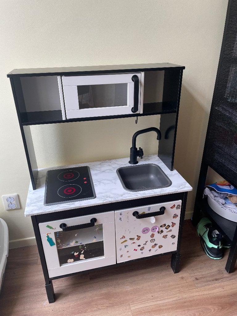 IKEA speelkeukentje met accessoires, Ophalen, Gebruikt, Hout, Speelkeuken