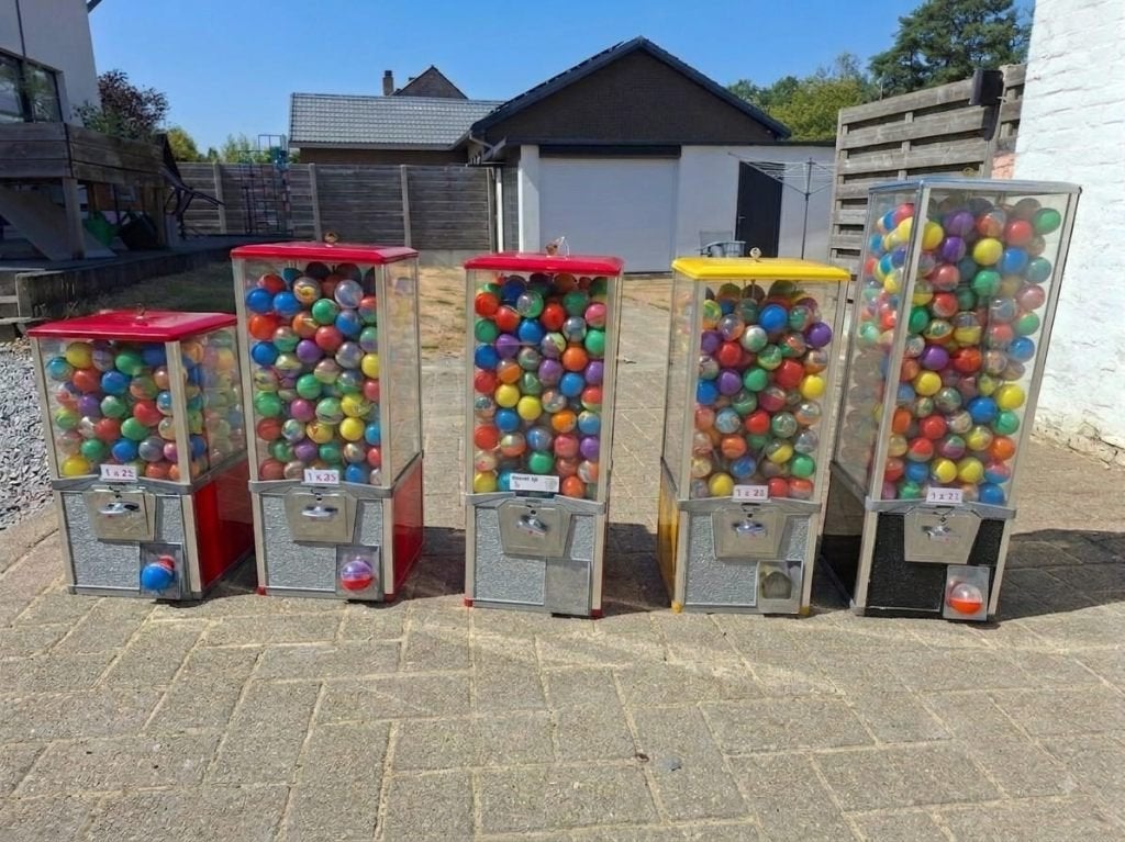 Capsule automaat ballen kauwgom, Verzamelen, Automaten | Overige, Ophalen of Verzenden, Gebruikt