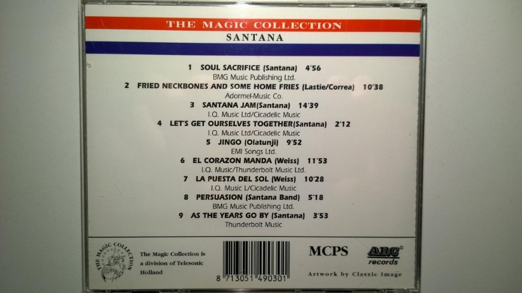 Santana - The Magic Collection, Ophalen of Verzenden, Zo goed als nieuw, Poprock