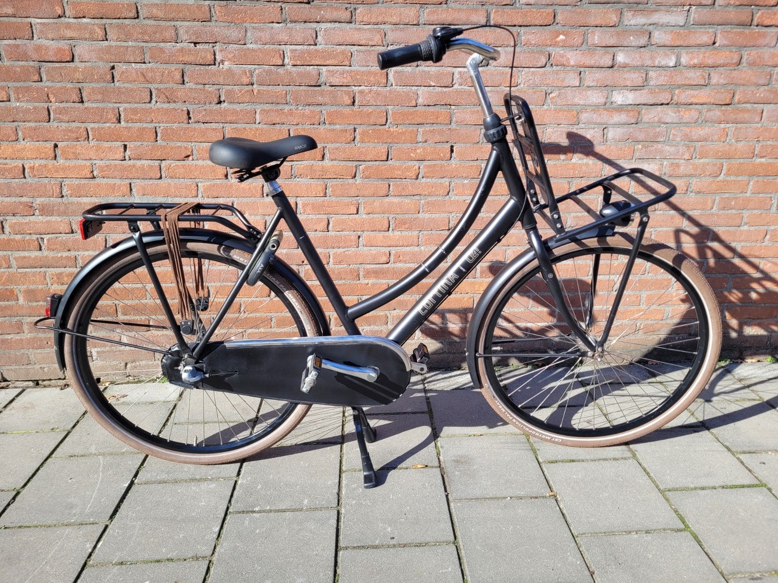 te koop nette dames fiets cortina u4, Ophalen, Terugtraprem, Gebruikt, Versnellingen