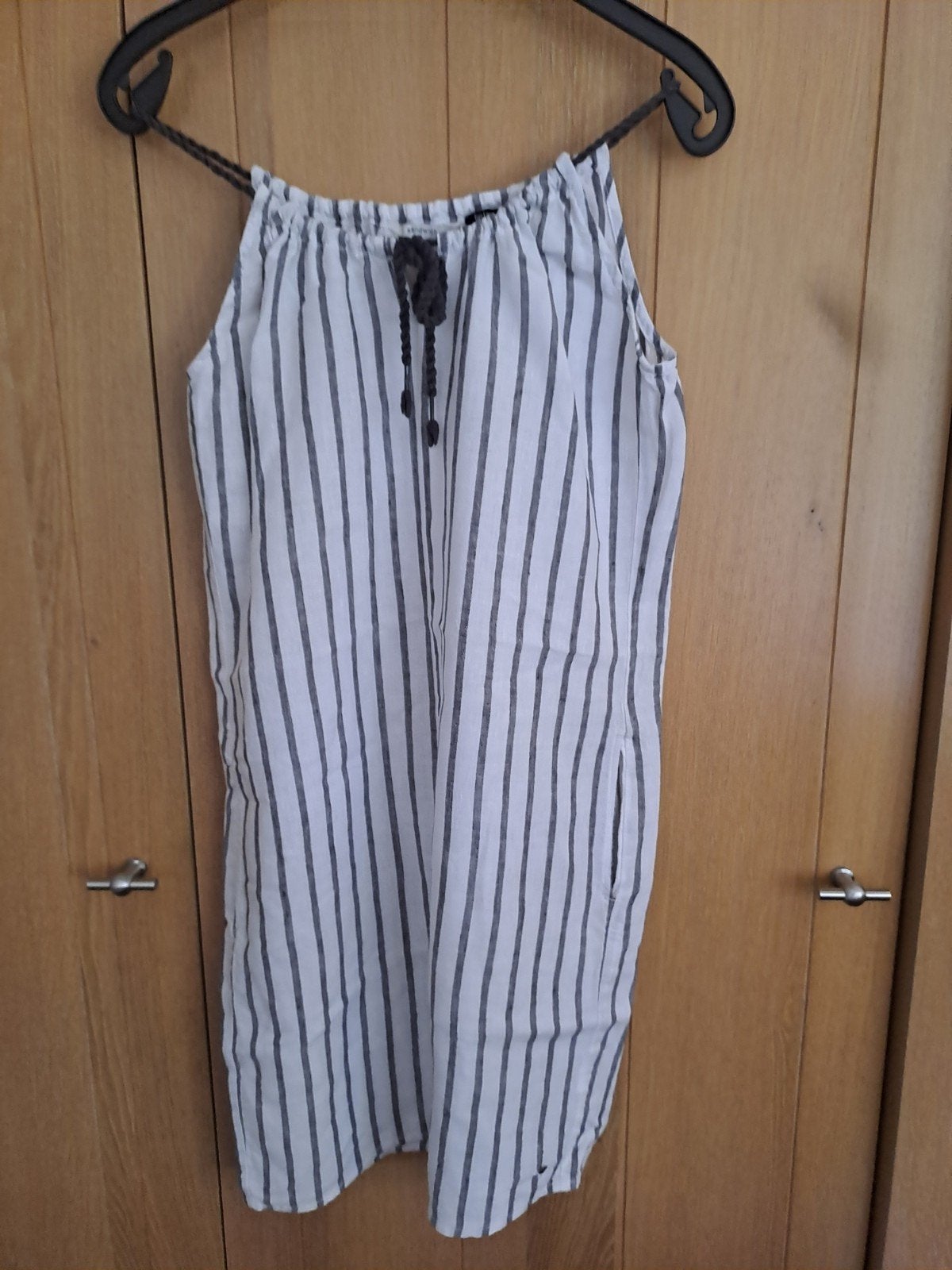 Sandwich  linnen zomerjurkje, Ophalen of Verzenden, Zo goed als nieuw, Maat 34 (XS) of kleiner, Boven de knie