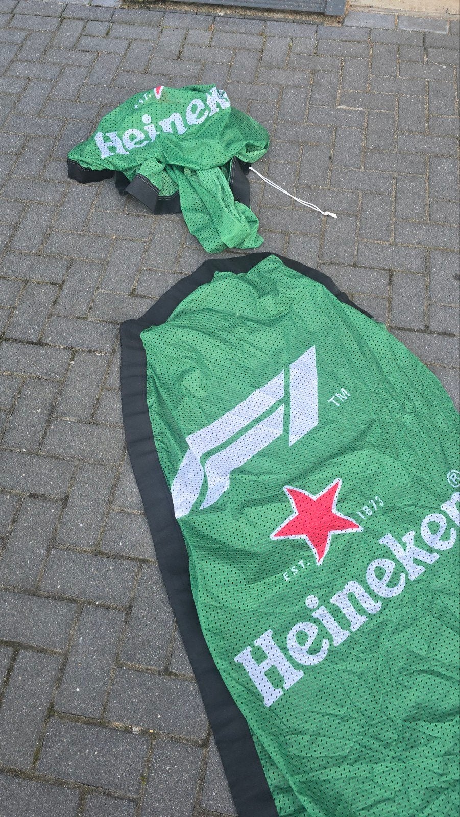 Heineken strand flag, Ophalen of Verzenden