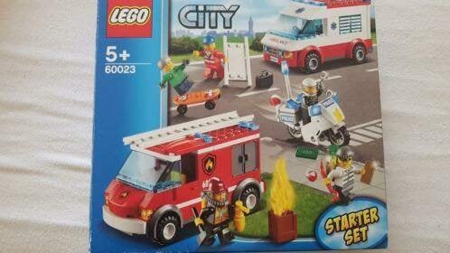 Lego city 60023 starterset, Lego, Ophalen of Verzenden, Compleet, Complete set