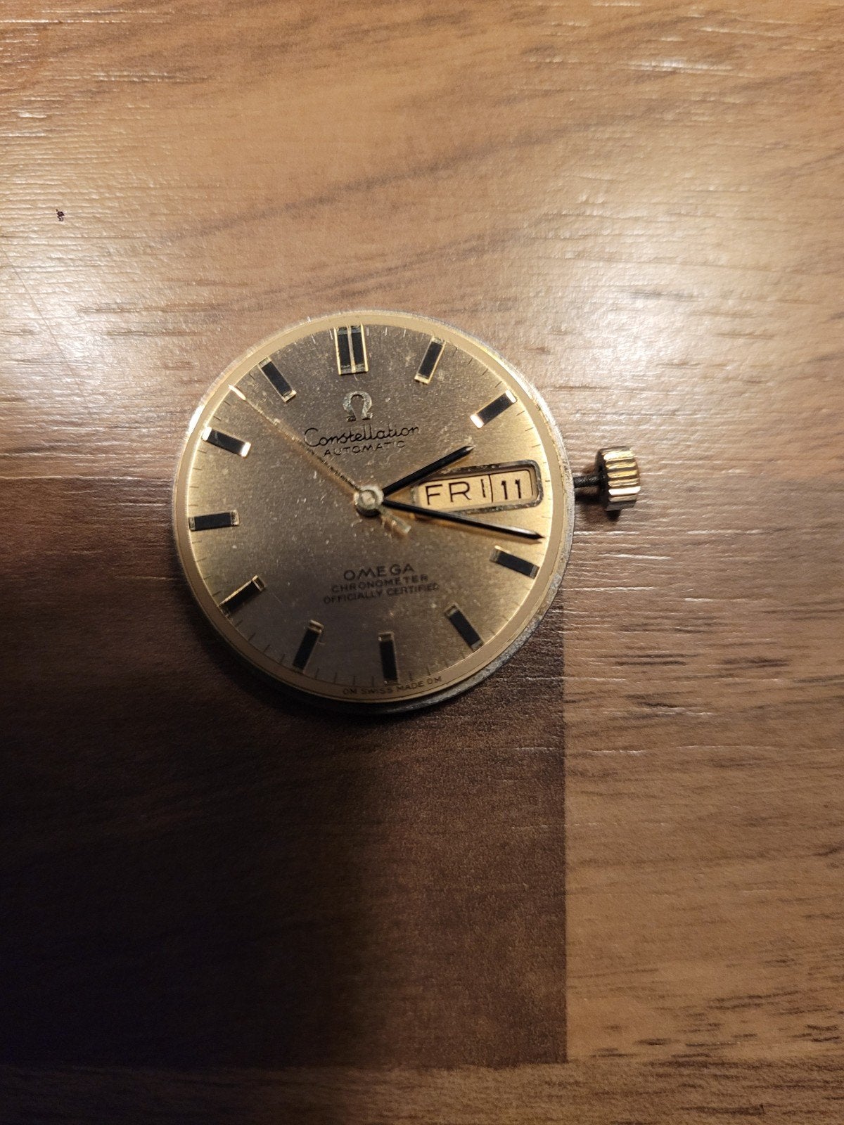 Omega Constellation Automatic Horloge Uurwerk - Goudkleurig, Overige materialen, Omega, Polshorloge, Verguld