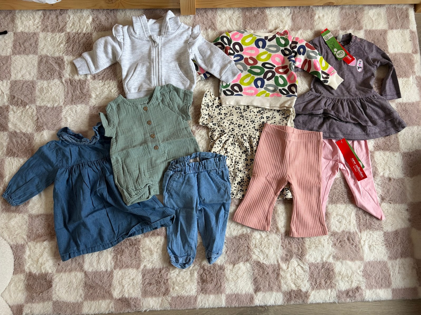 Babykleding pakket maat 62 - Primark, Zeeman, HEMA, Wibra, Ophalen of Verzenden, Gebruikt, Meisje, Setje