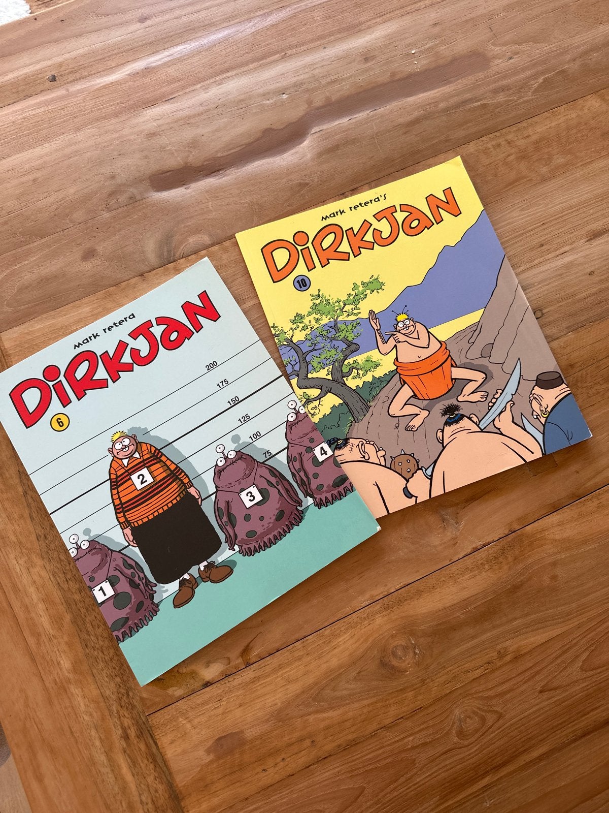 DirkJan stripboeken - deel 6 en 10 - goede staat, Boeken, Stripboeken, Meerdere stripboeken, Ophalen of Verzenden, Gelezen