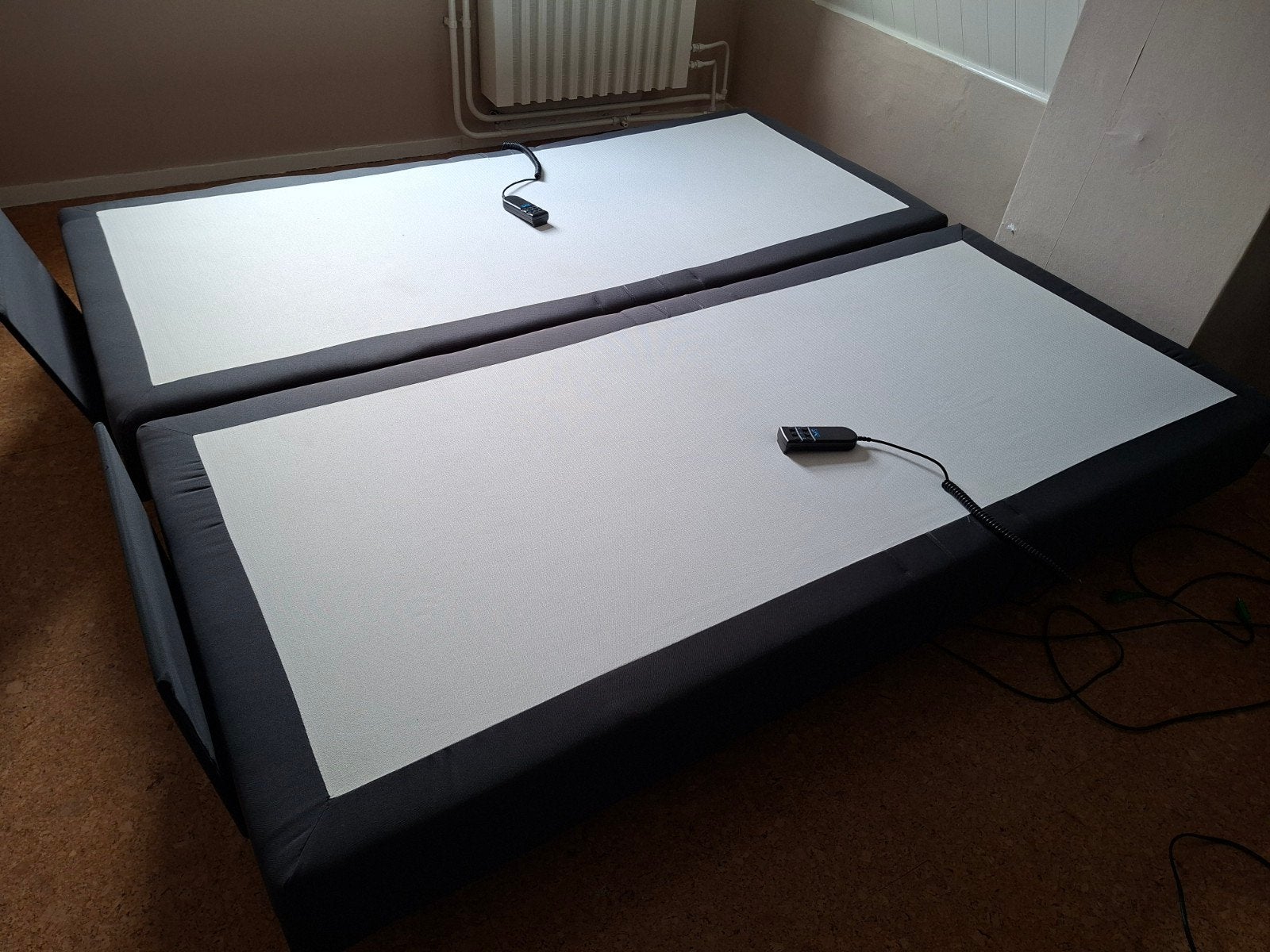 Elektrisch verstelbare bedbodems 180x200 cm, Ophalen, Tweepersoons, 180 cm, 200 cm