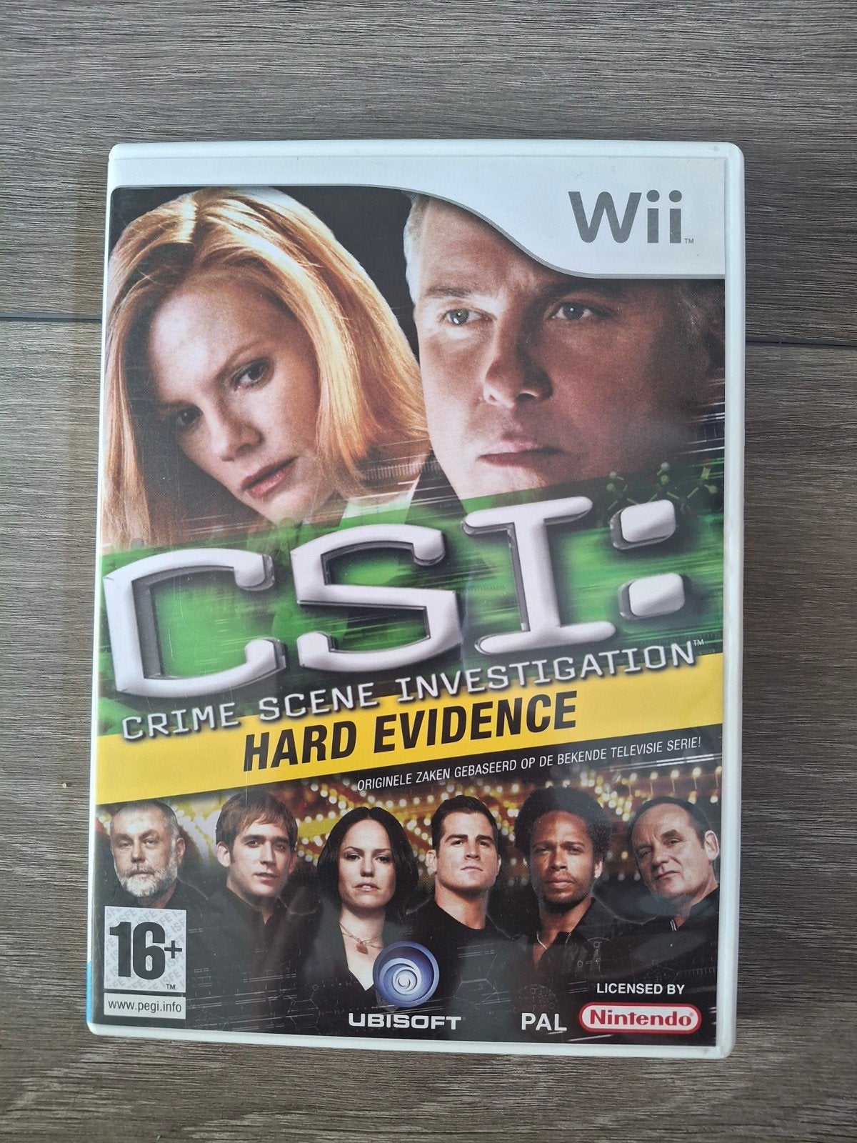 CSI: Crime Scene Investigation Hard Evidence Wii, Puzzel en Educatief, Gebruikt, 1 speler, Ophalen of Verzenden