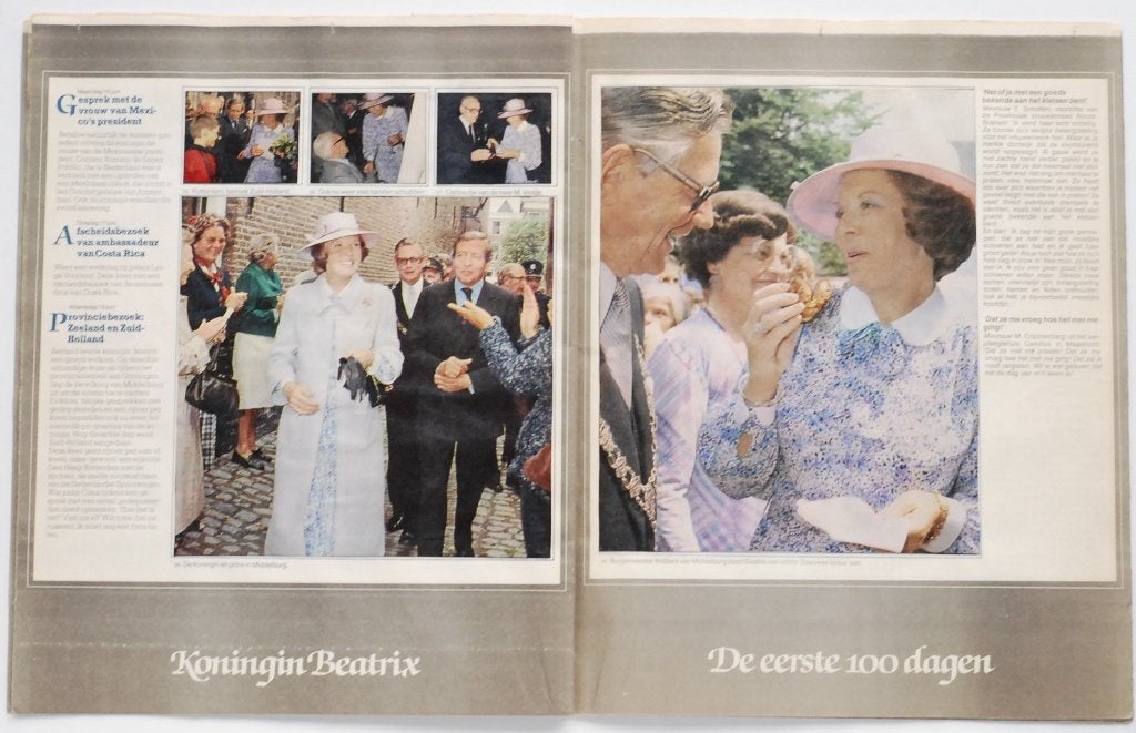 Koningin Beatrix eerste 100 dagen - Libelle 1980, Verzenden, 20e eeuw of later, Gelezen