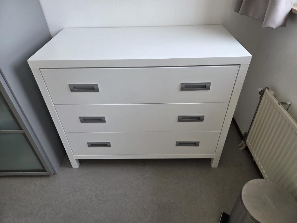 Te koop! Commode, Ophalen, Gebruikt, 50 tot 70 cm, 100 cm of meer