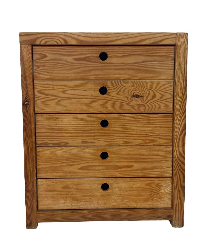 Vintage Ate Van Apeldoorn Ladekast Houtwerk Hattem, Ophalen, Ate van Apeldoorn, 50 tot 100 cm, Zo goed als nieuw