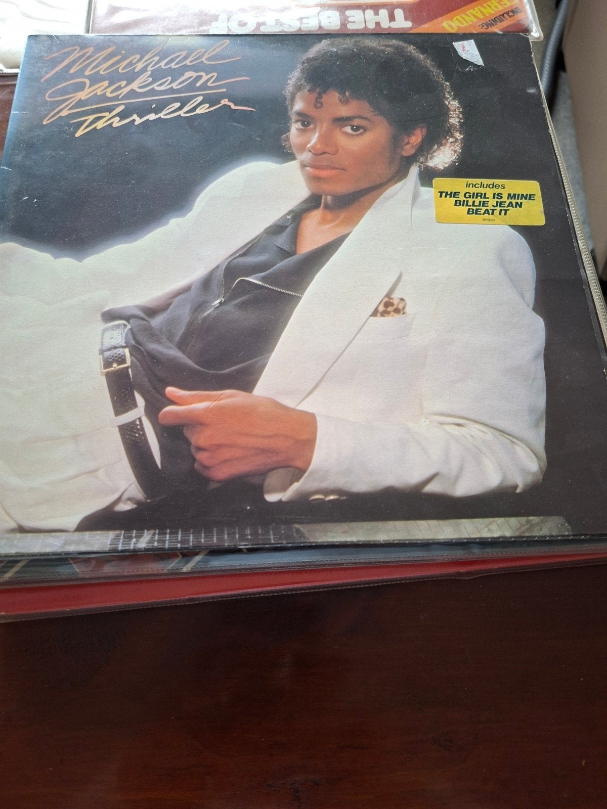 Michael Jackson - Thriller LP (1982), LP, Gebruikt, Pop, Originele persing