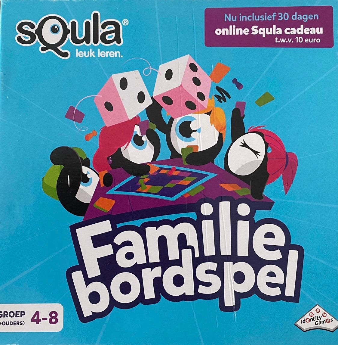 Squla familie bordspel, Ophalen of Verzenden, Zo goed als nieuw