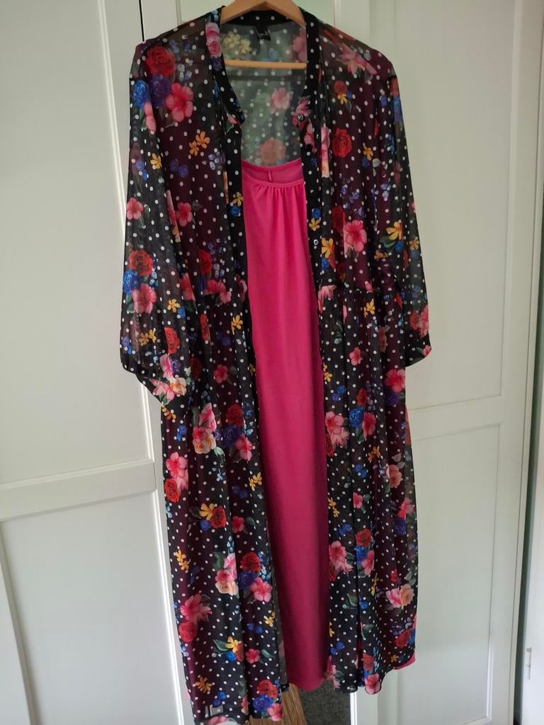 Yoek jurk maat L, Kleding | Dames, Grote Maten, Zo goed als nieuw, Jurk, Overige kleuren, Ophalen of Verzenden