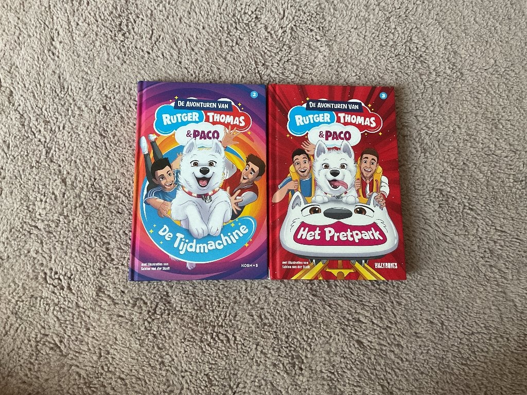 Boeken de avonturen van Rutger Thomas en Paco deel 2,3, Ophalen, Fictie algemeen, Nieuw, Rutger Vink, Thomas van Grinsven