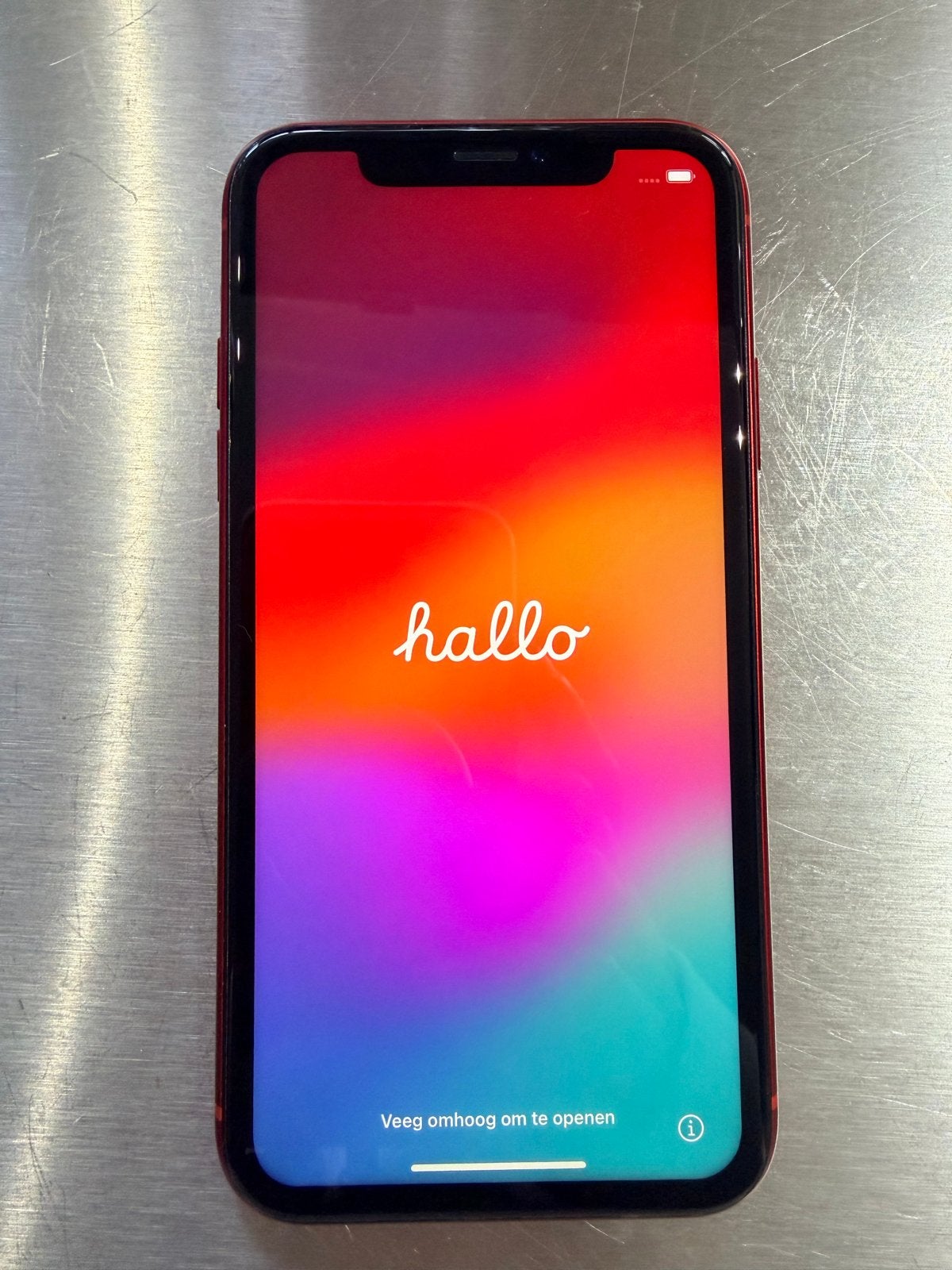 iPhone XR 256GB Rood - 88% batterijconditie eerste eigenaar, 256 GB, Gebruikt, 88 %, Zonder simlock