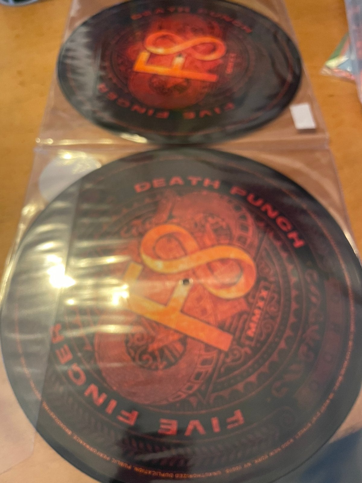 Five finger death punch - f8 2 pdisc, Cd's en Dvd's, Ophalen of Verzenden, Zo goed als nieuw