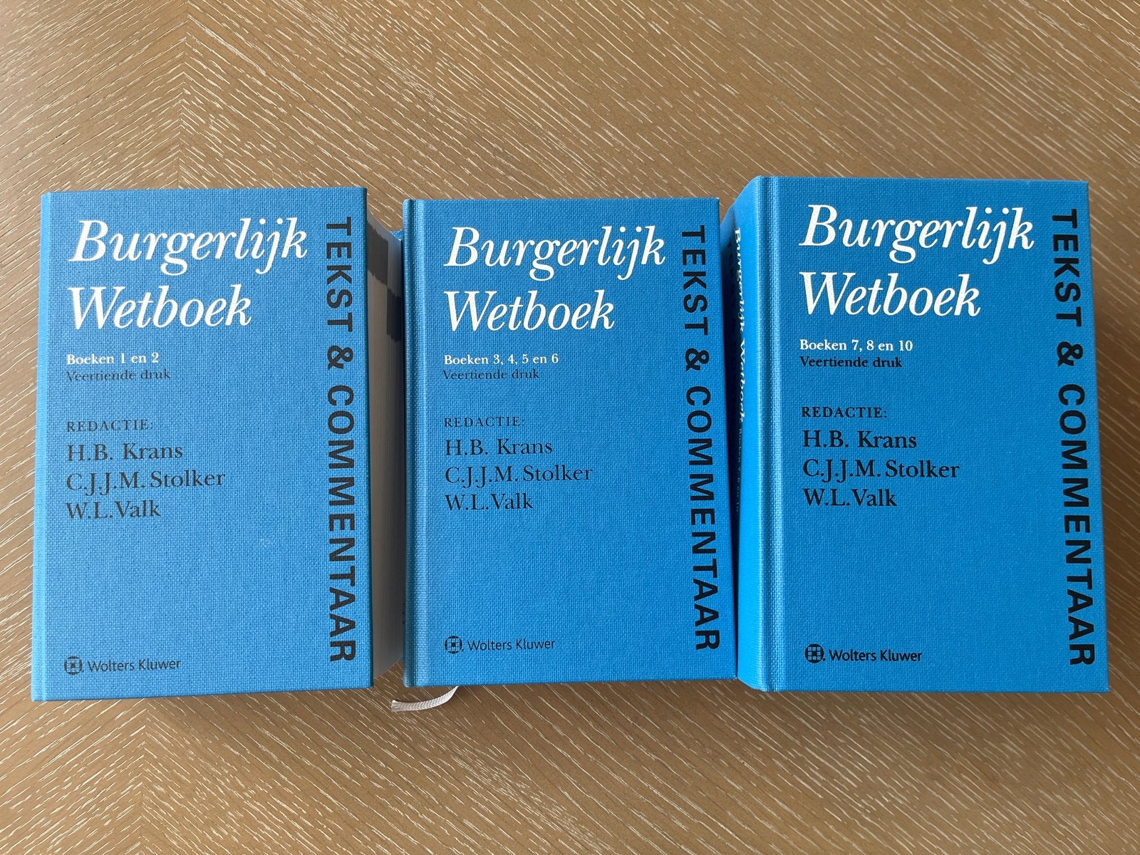 Burgerlijk Wetboek Tekst & Commentaar, Ophalen of Verzenden, Alpha, Zo goed als nieuw, WO