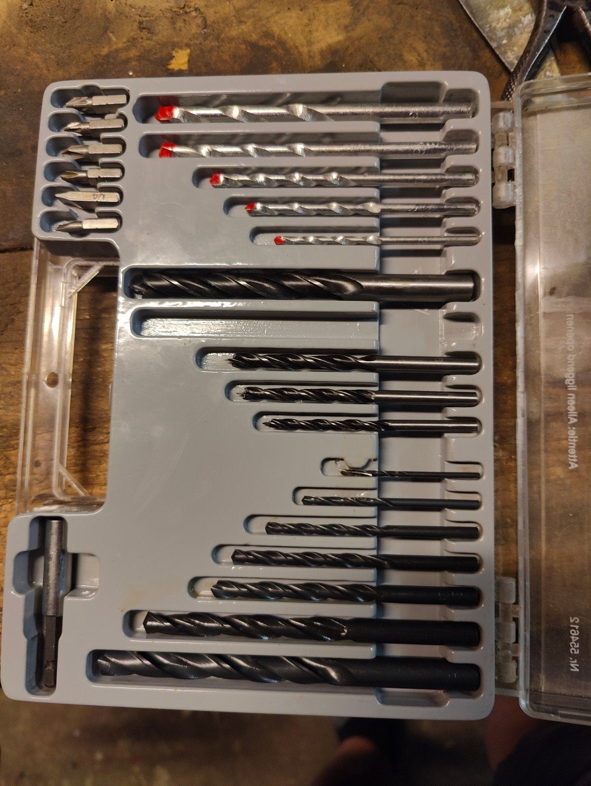 Meister Boor- en Bitset - HSS, Hout, Steen & Bits, Doe-het-zelf en Verbouw, Ophalen, Gebruikt, Overige typen