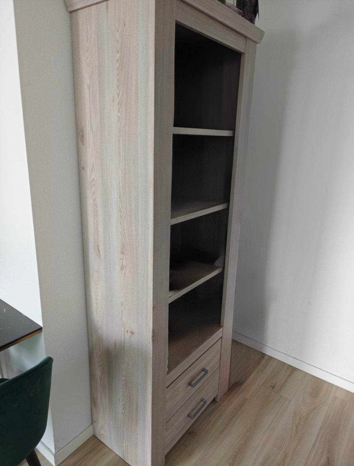 Te koop: ZGAN Houten kast, Huis en Inrichting, Ophalen, 200 cm of meer, Zo goed als nieuw, Met lade(s)