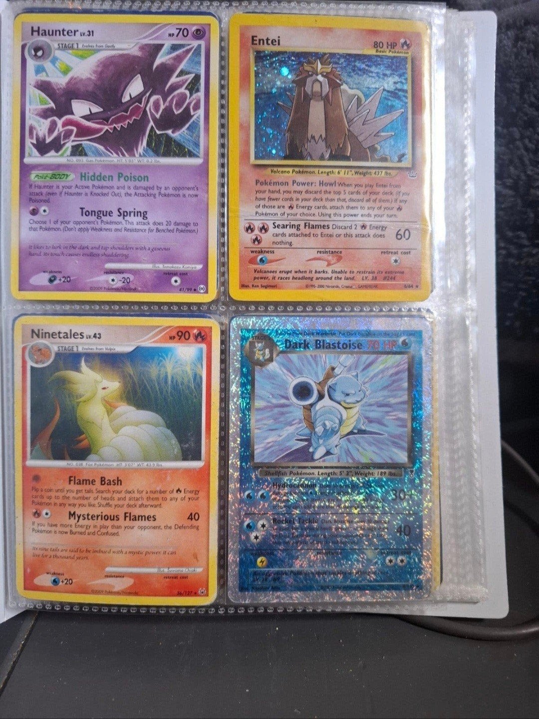 pokemon map met oude kaarten, Ophalen of Verzenden, Meerdere kaarten