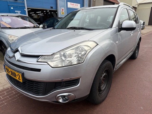 Citroën C-crosser 2.4-16V Dynamique 4WD 7prs. APK 3-27 NAP, Zwart, 4 cilinders, Bedrijf, Handgeschakeld