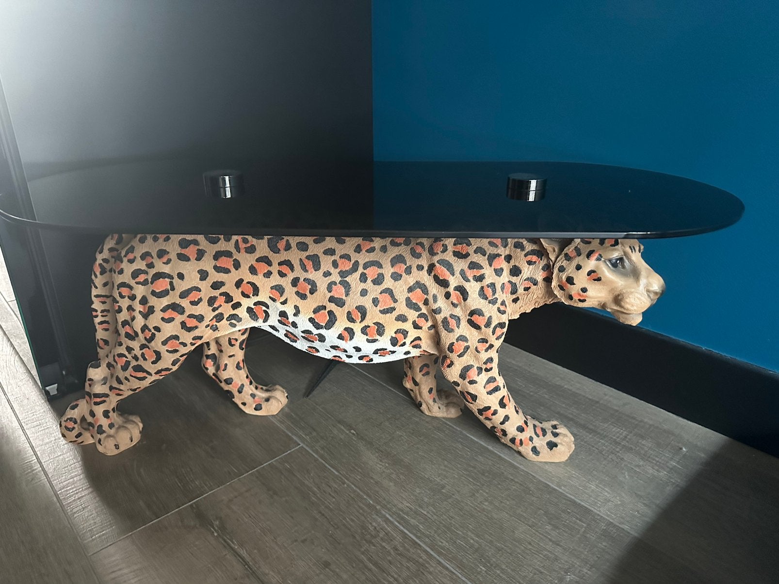 Bold monkey Dope as Hell salontafel/bijzettafel, Huis en Inrichting, Ophalen, Gebruikt, Rond, 50 tot 100 cm