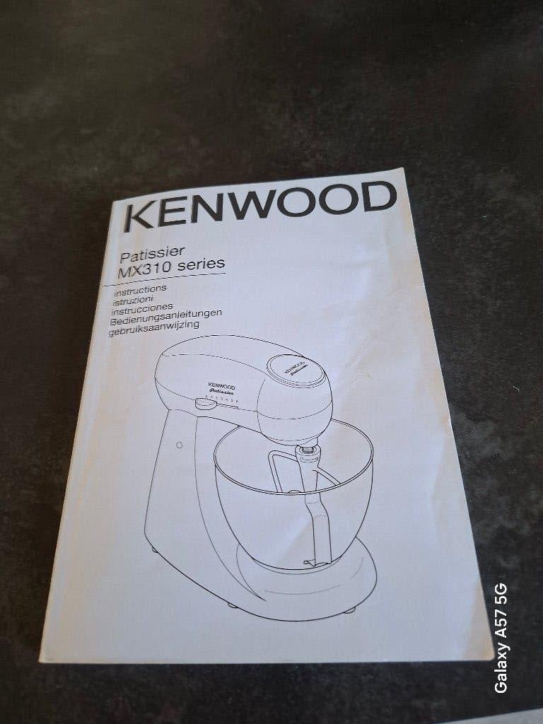 kenwood keukenmachine patissier MX310, 3 tot 4 liter, Ophalen, Gebruikt, 3 snelheden of meer