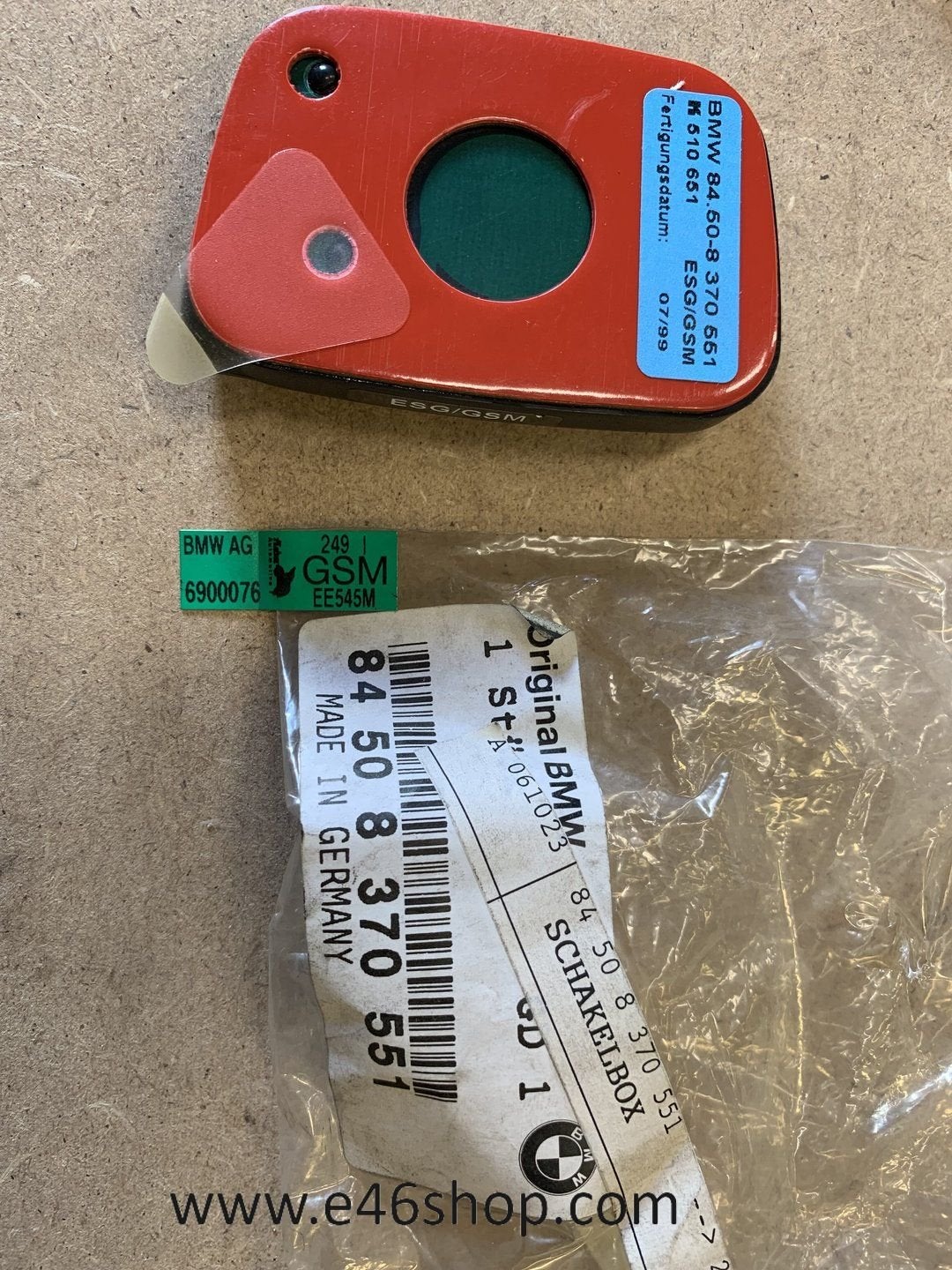 GSM Antenne BMW E36  E38 E39 oe 84508370551 nieuw, Auto diversen, Autoradio's, Ophalen of Verzenden, -, -, -