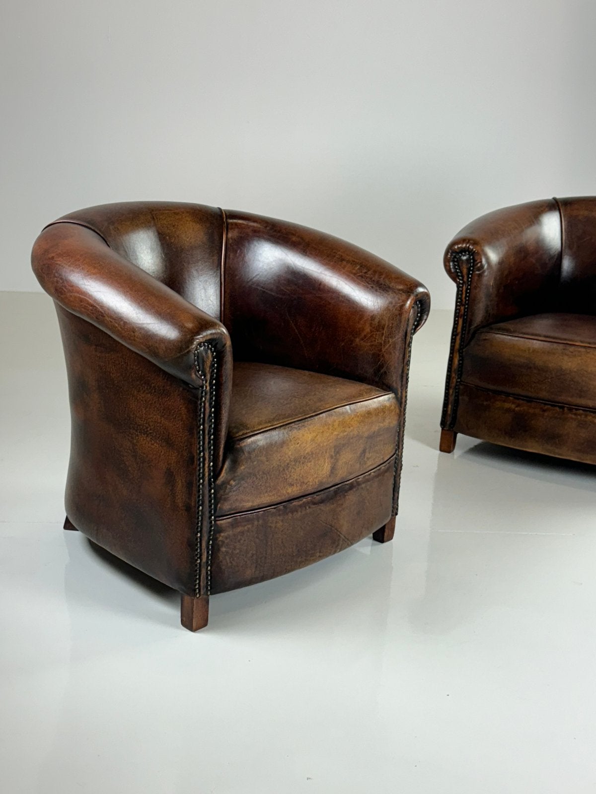 GEZOCHT! Schapenleren fauteuils en banken, Huis en Inrichting, Ophalen, Zo goed als nieuw, 75 tot 100 cm