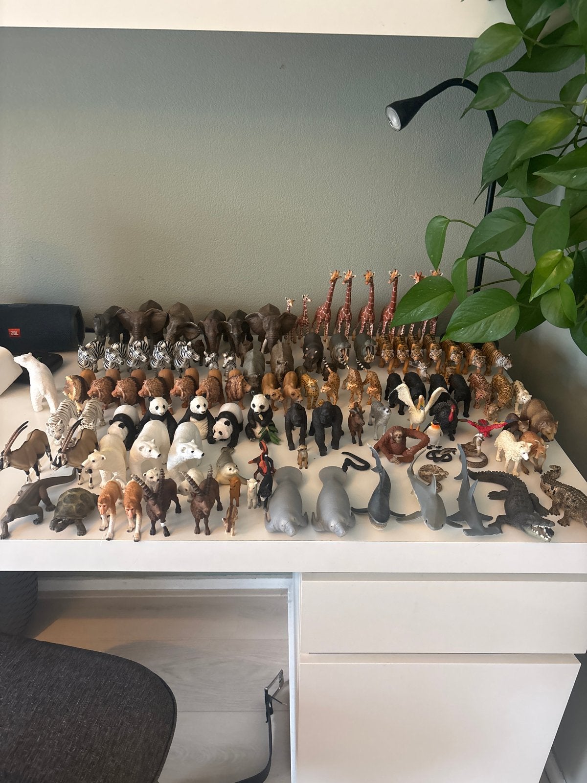 Grote collectie schleich wilde dieren!, Ophalen of Verzenden, Zo goed als nieuw