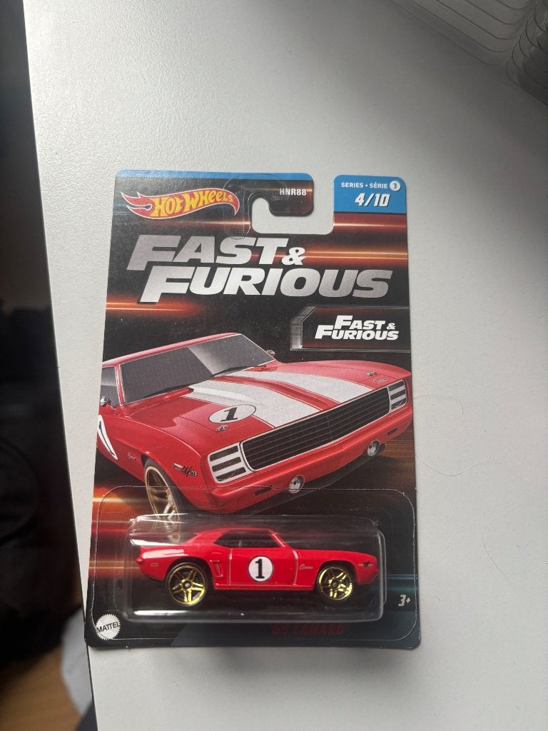 Hot wheels fast and furious camaro, Ophalen of Verzenden, Zo goed als nieuw