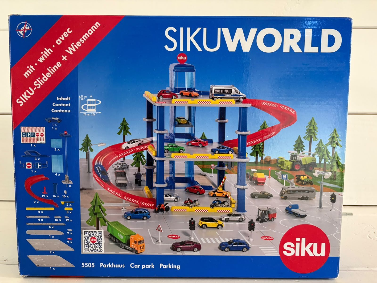 Siku world 5505. Car park, Ophalen of Verzenden, Zo goed als nieuw, Jongen of Meisje