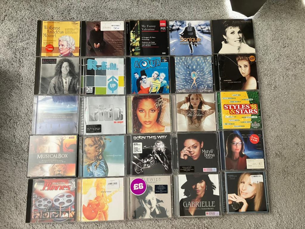 150 CD’s zie foto’s, Ophalen, Gebruikt