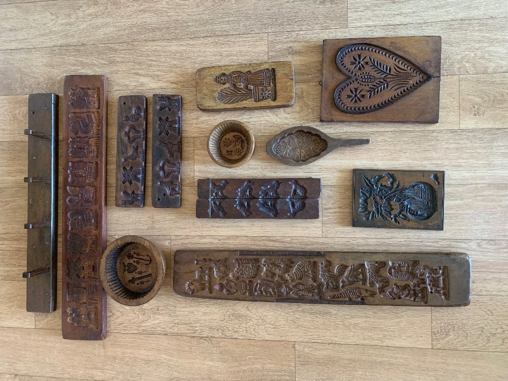 Set suikergoed, boter en speculaaskoekplanken, Ophalen of Verzenden
