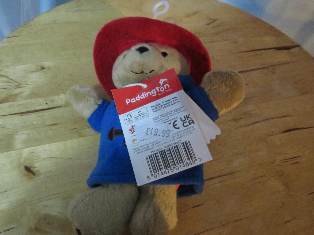 nieuwe paddington  bean toy knuffel rainbow pa 1484, Kinderen en Baby's, Speelgoed | Knuffels en Pluche, Overige merken, Overige typen