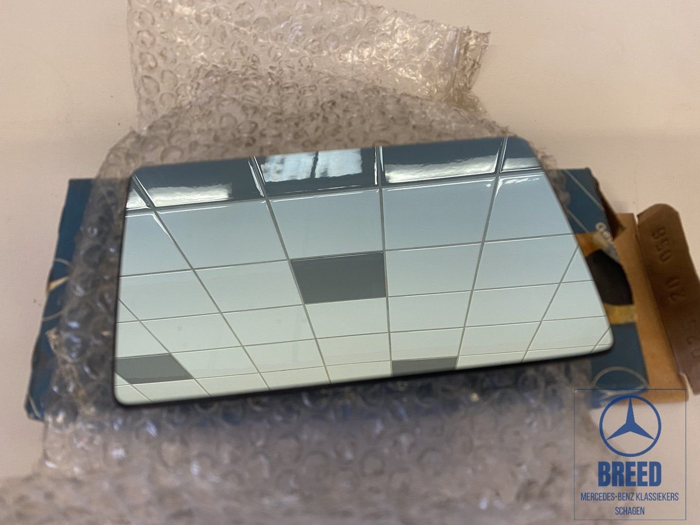 NOS buitenspiegelglas rechts voor Mercedes-Benz W124 W201, -, Nieuw, Ophalen of Verzenden, -