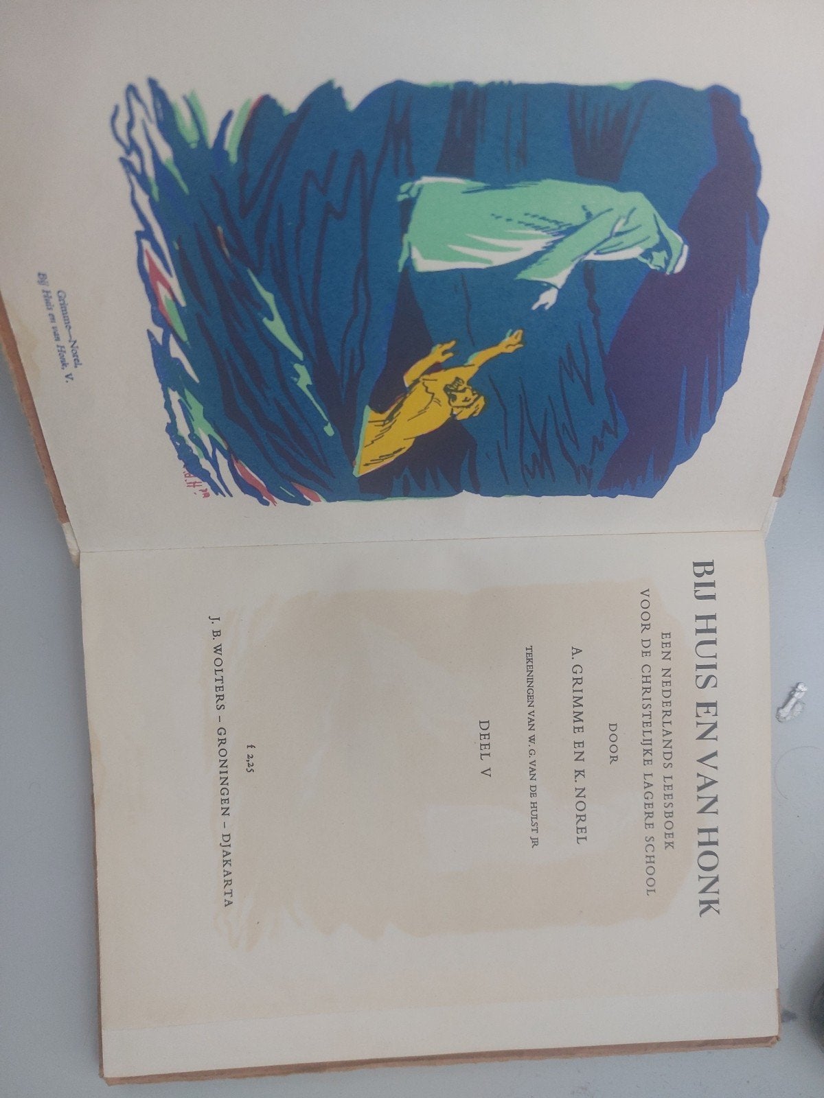 Vintage Schoolboeken Collectie - Diverse Titels, Gelezen, Ophalen of Verzenden, Anne de Vries, A. Grimme, K. Nobel, P. Stouthamer, Greet Konings