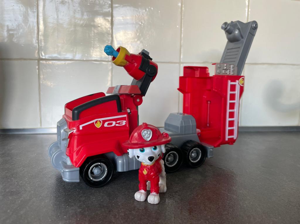 Marshal met truck Paw Patrol, Kinderen en Baby's, Speelgoed | Speelgoedvoertuigen, Ophalen of Verzenden, Zo goed als nieuw