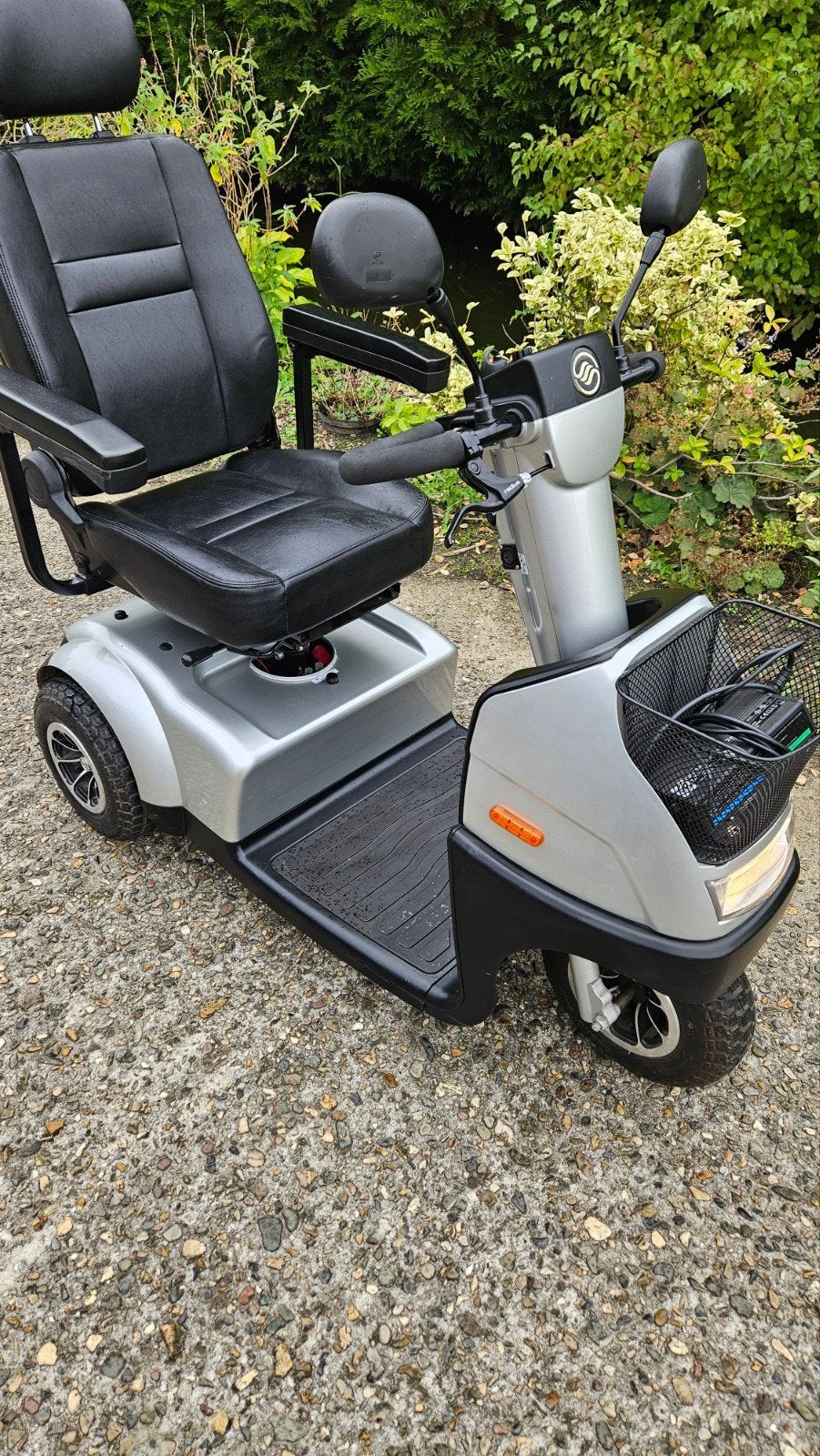 Afikim Breeze scootmobiel, degelijke sterke scootmobiel, Ophalen, Inklapbaar, Zo goed als nieuw, Elektrische rolstoel