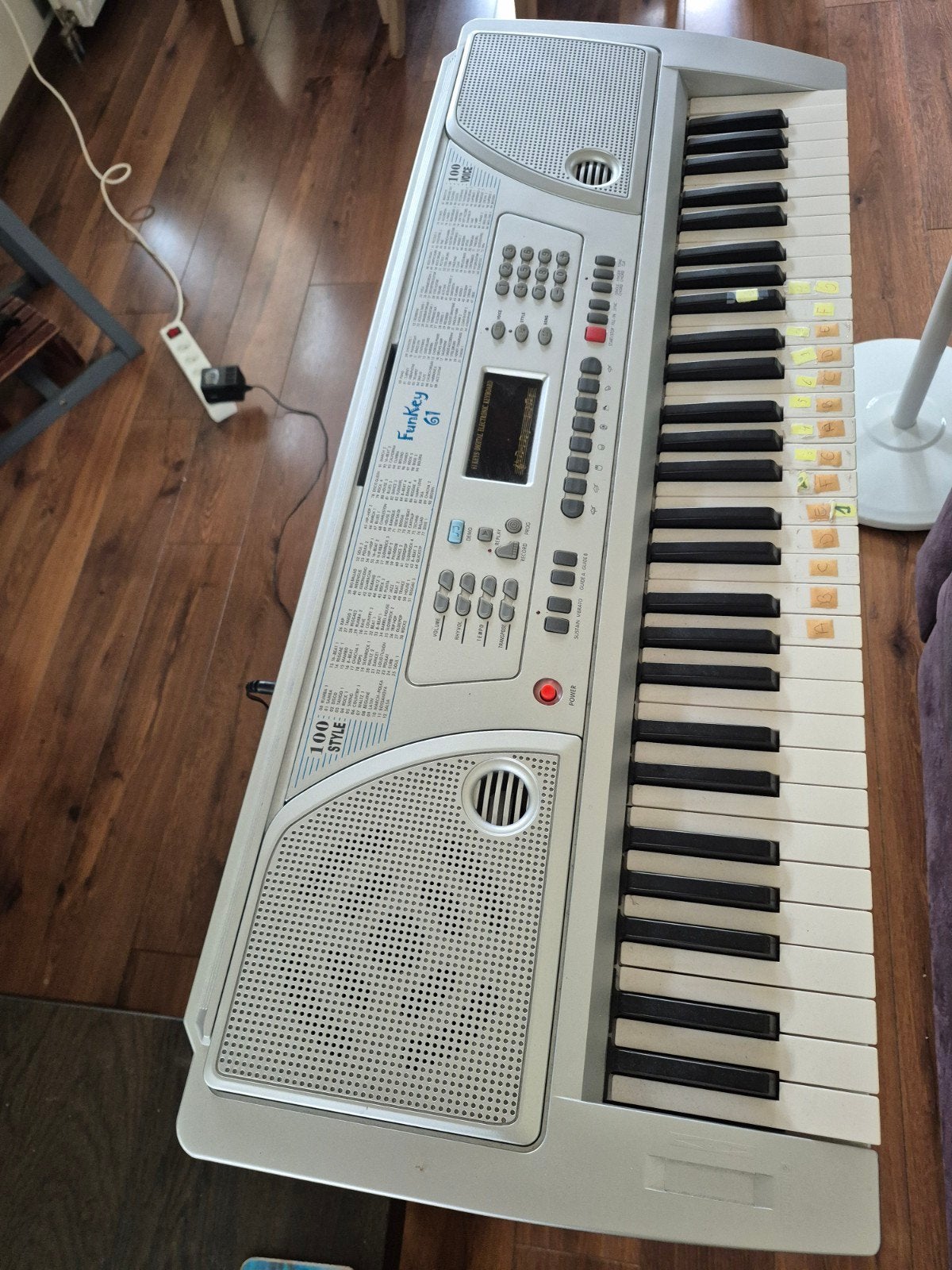 Funkey 61 Keyboard - Ideaal voor beginners!, Ophalen of Verzenden, Gebruikt, 61 toetsen, Overige merken