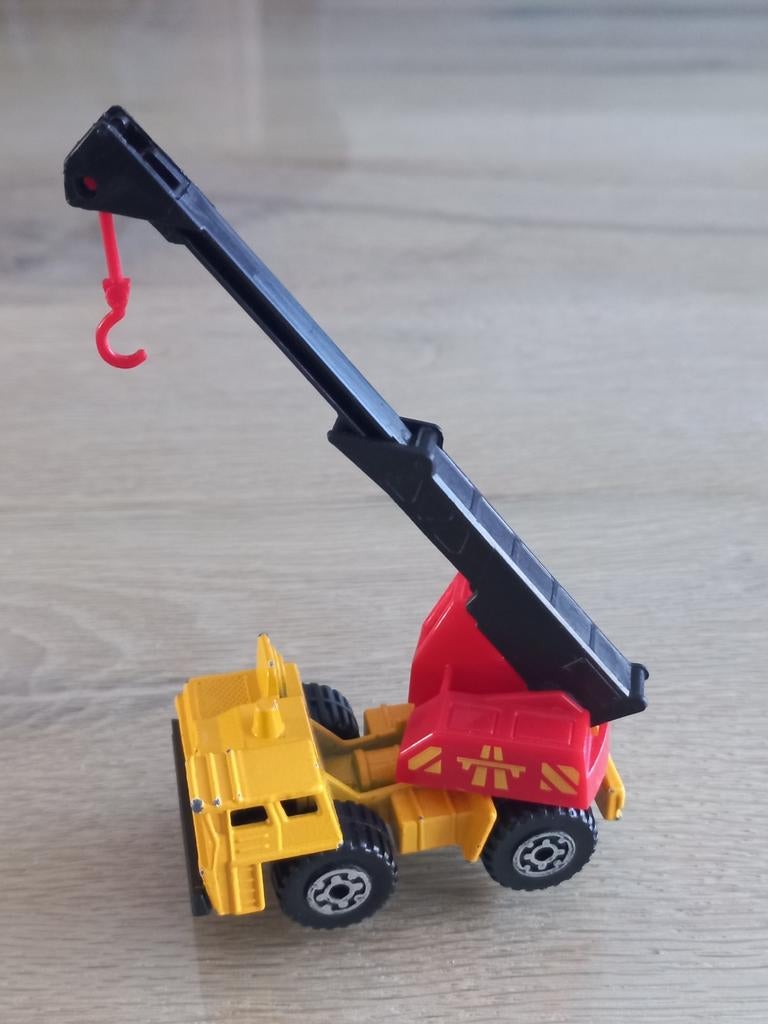 Vintage Matchbox FAUN Mobile Crane #42, 1984, Ophalen of Verzenden, Gebruikt